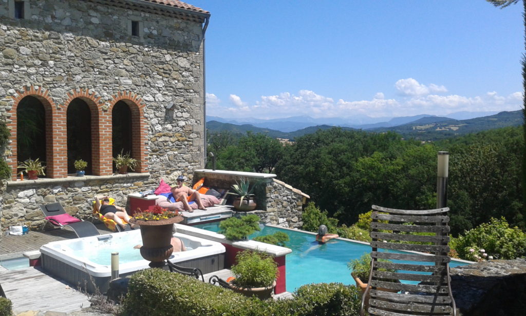 soleil - jaccuzi - piscine - nature